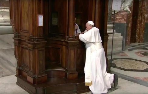 Pāvests Francisks: grēksūdze nav &ldquo;ķīmiskā tīrītava&rdquo;