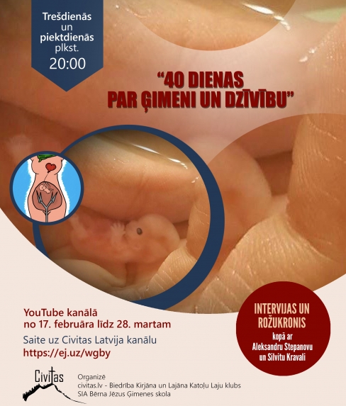 40 dienas par ģimeni un dzīvību