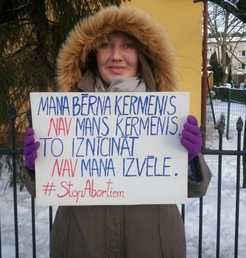 Svētīgi žēlsirdīgie, kas mīl nedzimu&scaron;os